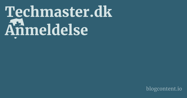Techmaster.dk Anmeldelse 1 by Partners