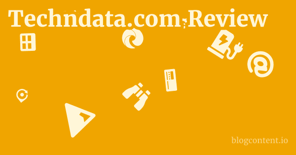 Techndata.com Review 1 by Partners
