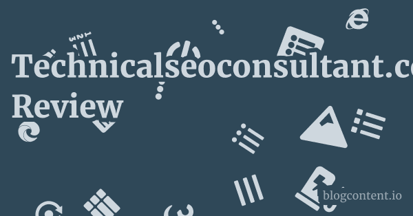 Technicalseoconsultant.com Review 1 by Partners