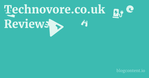 Technovore.co.uk Review 1 by Partners