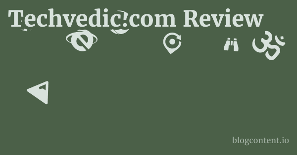 Techvedic.com Review 1 by Partners