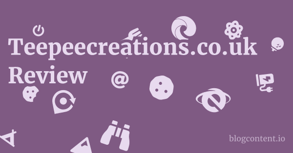 Teepeecreations.co.uk Review 1 by Partners