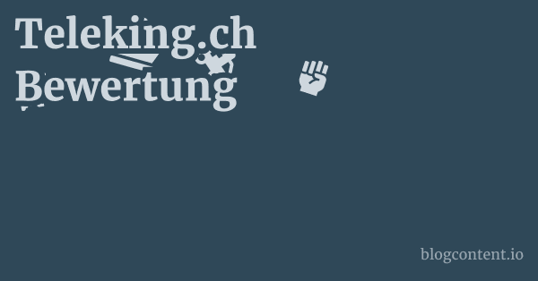 Teleking.ch Bewertung 1 by Partners