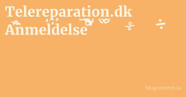 Telereparation.dk Anmeldelse 1 by Partners