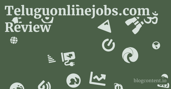 Teluguonlinejobs.com Review 1 by Partners