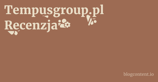 Tempusgroup.pl Recenzja 1 by Partners