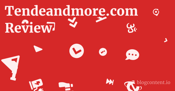 Tendeandmore.com Review 1 by Partners