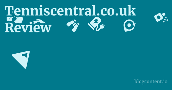 Tenniscentral.co.uk Review 1 by Partners