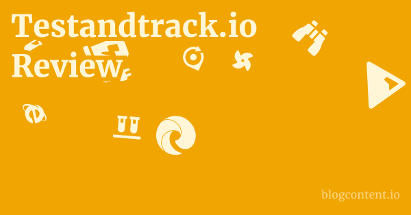 Testandtrack.io Review 1 by Partners