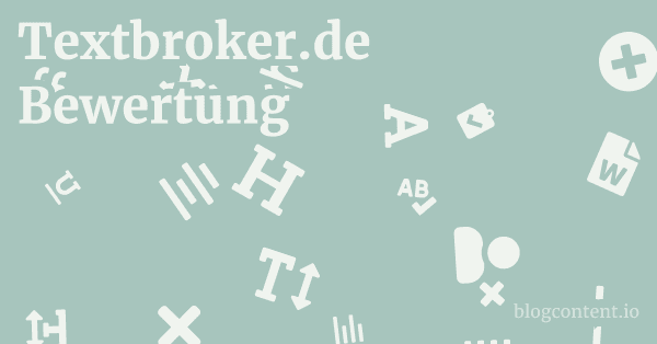 Textbroker.de Bewertung 1 by Partners