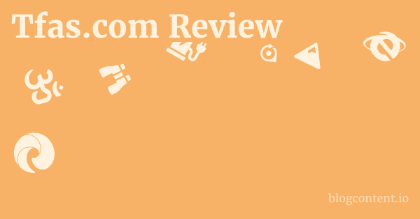 Tfas.com Review 1 by Partners