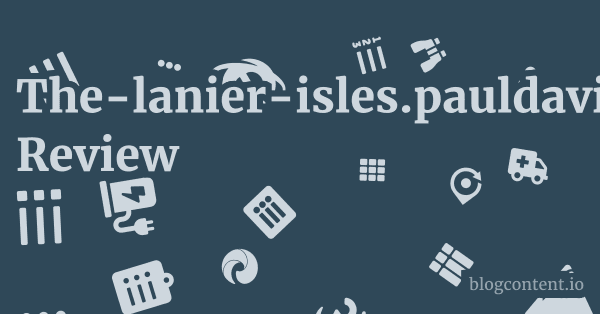 The-lanier-isles.pauldavis.com Review 1 by Partners