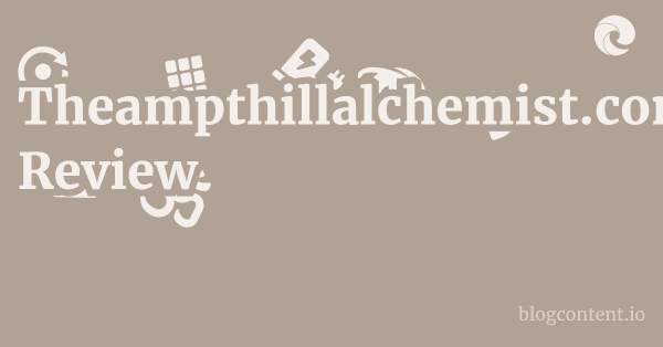 Theampthillalchemist.com Review 1 by Partners