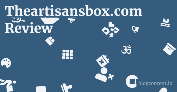 Theartisansbox.com Review 1 by Partners