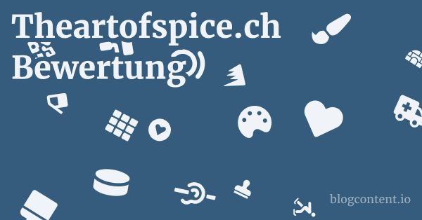 Theartofspice.ch Bewertung 1 by Partners