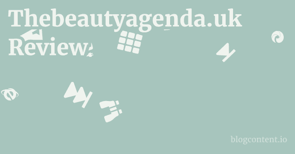 Thebeautyagenda.uk Review 1 by Partners