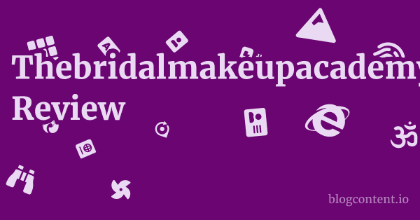 Thebridalmakeupacademy.com Review 1 by Partners