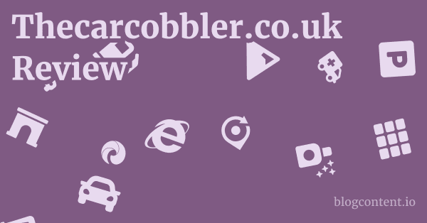 Thecarcobbler.co.uk Review 1 by Partners