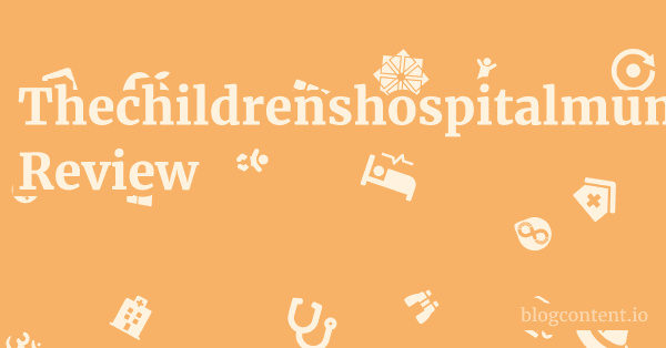 Thechildrenshospitalmumbai.com Review 1 by Partners