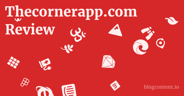 Thecornerapp.com Review 1 by Partners