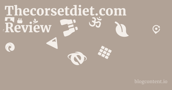 Thecorsetdiet.com Review 1 by Partners