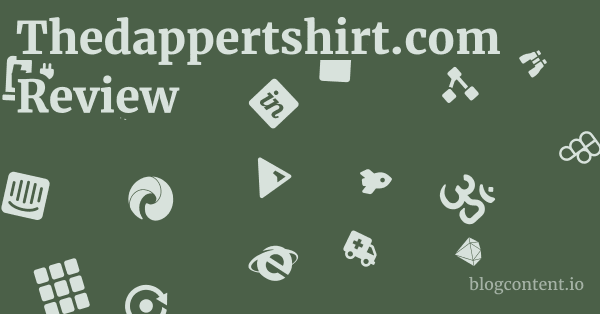 Thedappertshirt.com Review 1 by Partners
