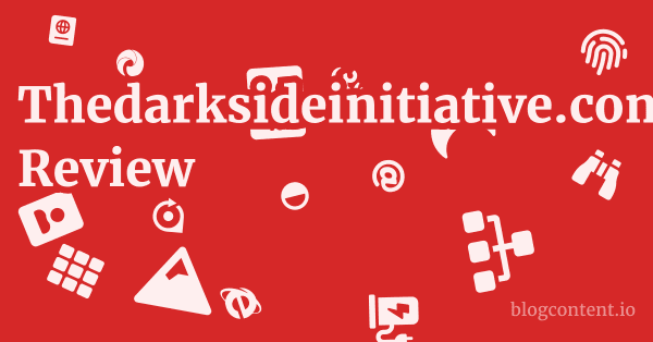 Thedarksideinitiative.com Review 1 by Partners