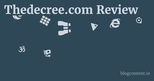 Thedecree.com Review 1 by Partners