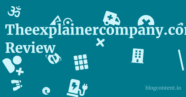 Theexplainercompany.com Review 1 by Partners