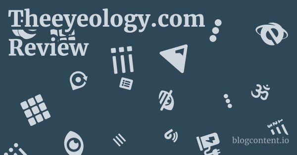 Theeyeology.com Review 1 by Partners