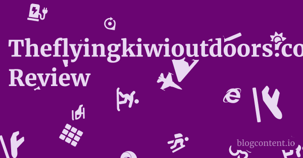 Theflyingkiwioutdoors.com Review 1 by Partners