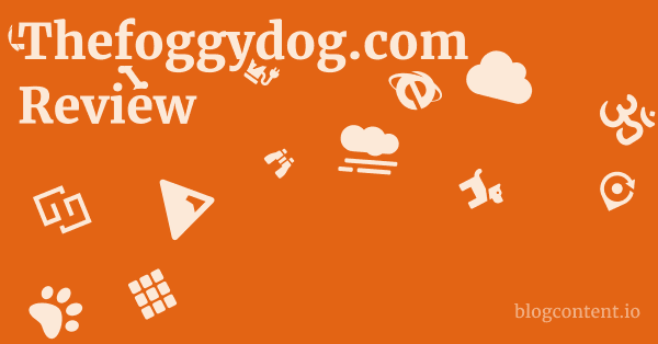 Thefoggydog.com Review 1 by Partners