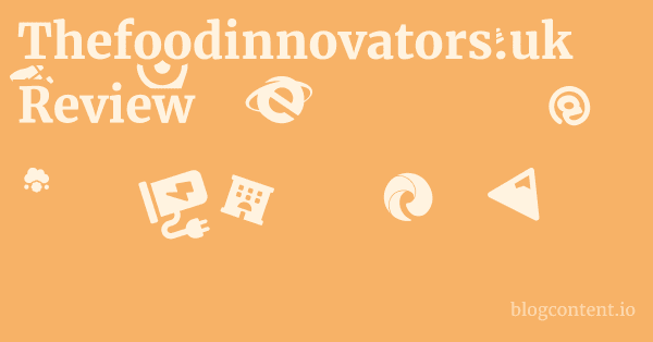 Thefoodinnovators.uk Review 1 by Partners