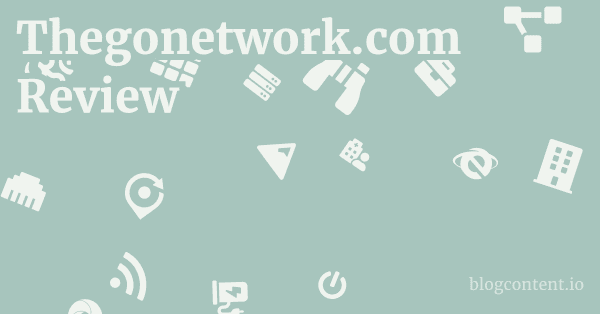 Thegonetwork.com Review 1 by Partners