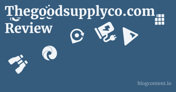 Thegoodsupplyco.com Review 1 by Partners
