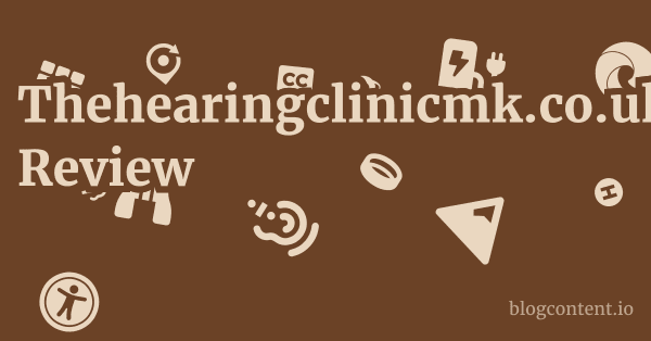 Thehearingclinicmk.co.uk Review 1 by Partners