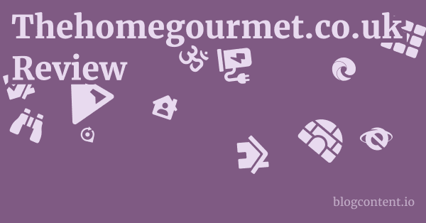 Thehomegourmet.co.uk Review 1 by Partners