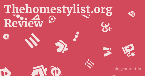 Thehomestylist.org Review 1 by Partners