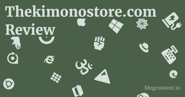 Thekimonostore.com Review 1 by Partners