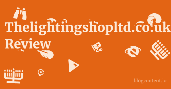 Thelightingshopltd.co.uk Review 1 by Partners