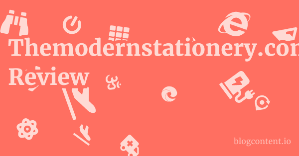 Themodernstationery.com Review 1 by Partners