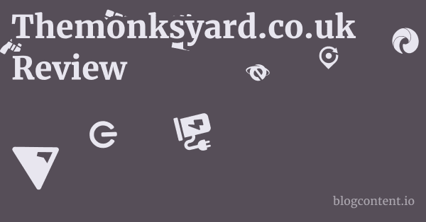 Themonksyard.co.uk Review 1 by Partners