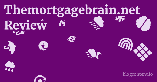 Themortgagebrain.net Review 1 by Partners