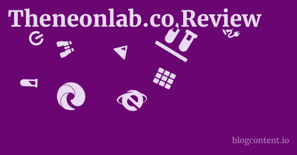 Theneonlab.co Review 1 by Partners