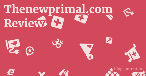 Thenewprimal.com Review 1 by Partners