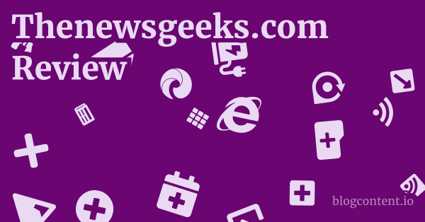 Thenewsgeeks.com Review