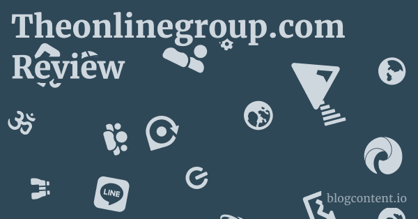 Theonlinegroup.com Review