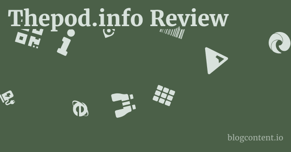 Thepod.info Review 1 by Partners