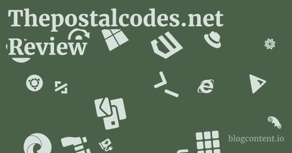 Thepostalcodes.net Review 1 by Partners