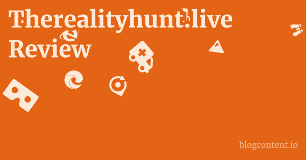 Therealityhunt.live Review 1 by Partners